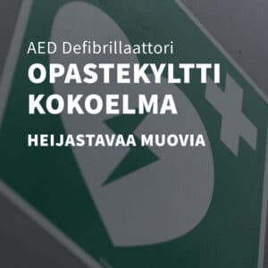 Kylttipakkaus, heijastavaa muovia