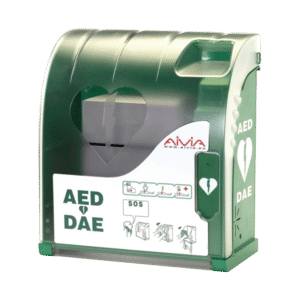 Aivia 200 -defibrillaattorikaappi ulkotiloihin